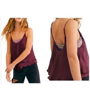 Free People Turn It On Sequin Camisole Small